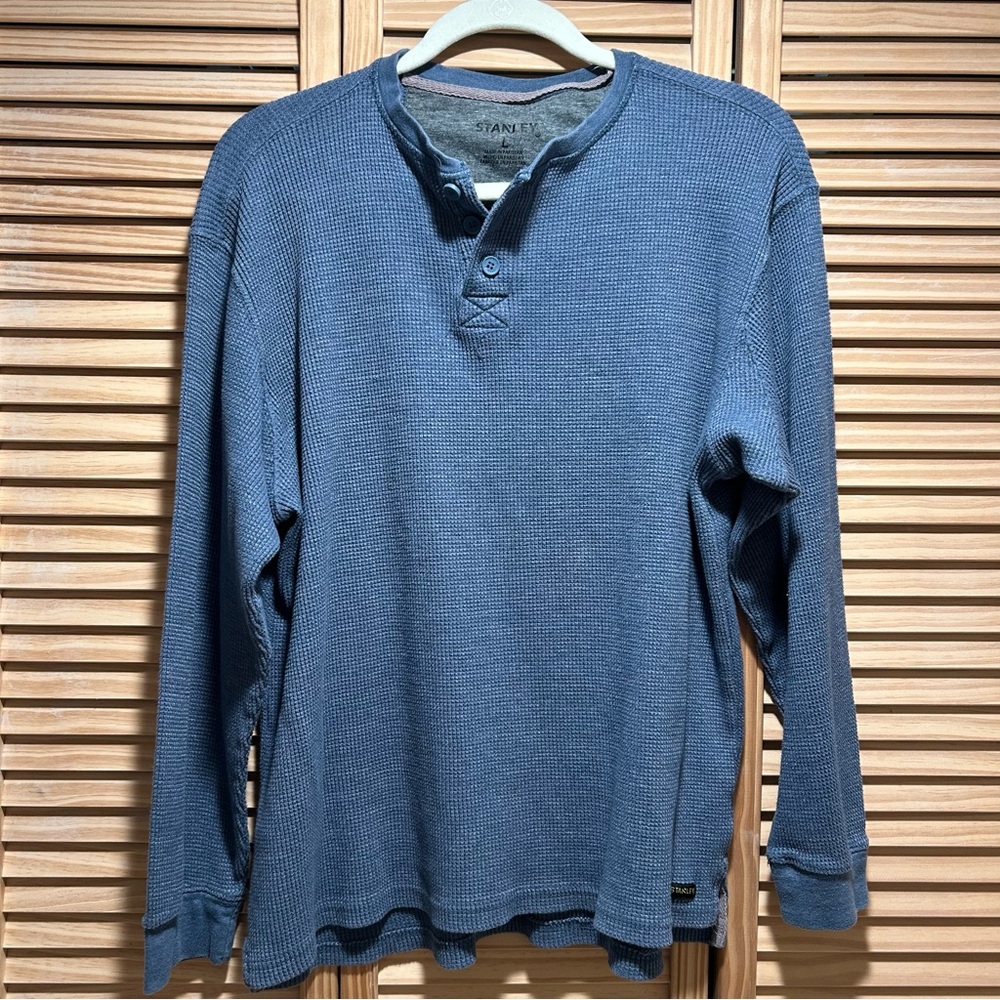 Men's Waffle Thermal Henley